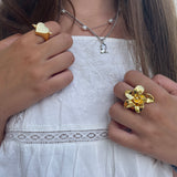 Heart Arrow Ring