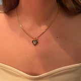 Tied Heart Necklace