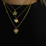 Tied Heart Necklace