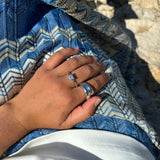 Heart Claw Stone Ring
