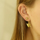 Heart Arrow Hoops