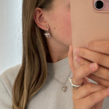 Heart Arrow Hoops