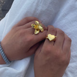 Heart Arrow Ring