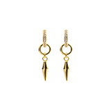 Small Spiky Hoops