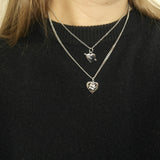 Tied Heart Necklace