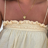 Tied Heart Necklace