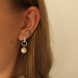 Tied Heart Studs