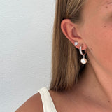 Pearl Claw Earrings