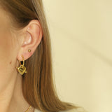 Heart Arrow Hoops