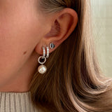 Heart Claw Stone Studs