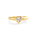Heart Claw Stone Ring