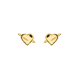Heart Arrow Studs