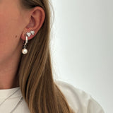 Pearl Claw Earring