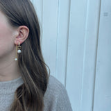 Pearl Glitter Hoops