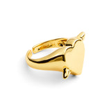 Heart Arrow Ring
