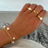 Pearl Chain Bracelet