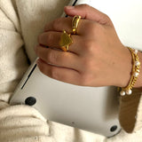 Heart Arrow Ring