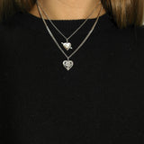 Tied Heart Necklace