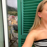 alice earrings gold from side